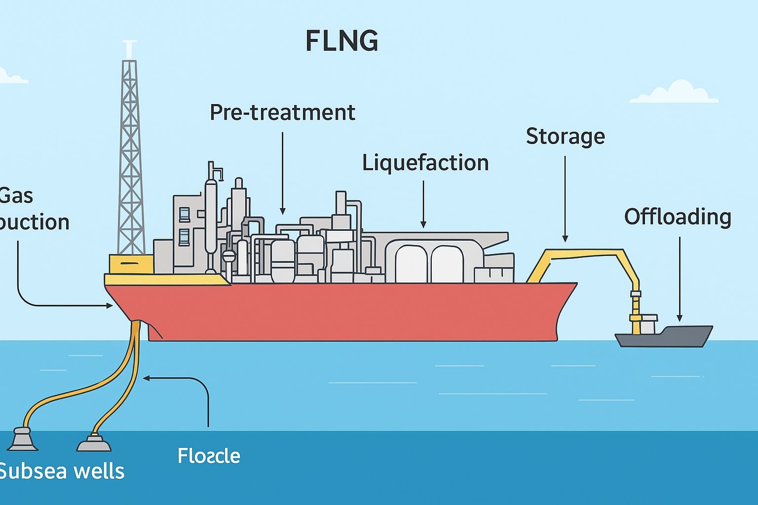 Floating LNG FPSO