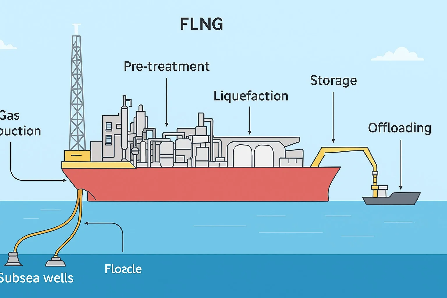 Floating LNG FPSO