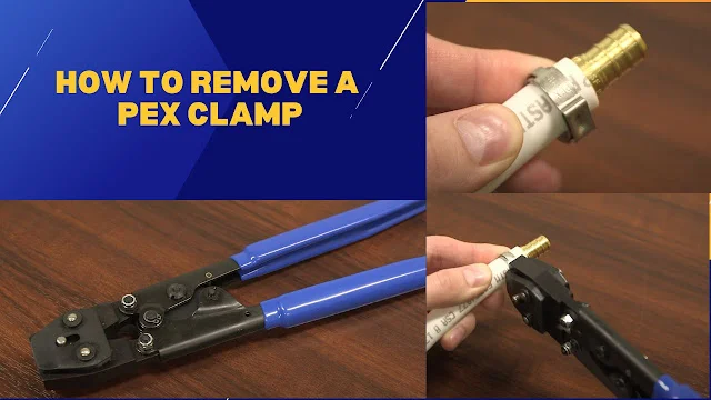 how to remove a pex clamp 1 remove a pex clamp